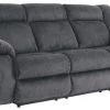 Ashley Furniture Burkner - Marine - Reclining Power Sofa 2 Ashley Furniture Burkner - Marine - Reclining Power Sofa
