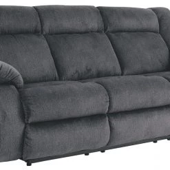 Ashley Furniture Burkner - Marine - Reclining Power Sofa