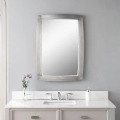 Accessories Uttermost Haskill Brushed Nickel Mirror