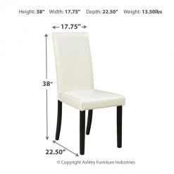 Ashley Furniture Kimonte - Dining UPH Side Chair (2/CN) Chairs