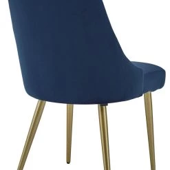Ashley Furniture Chairs Wynora - Blue/gold Finish - Dining Uph Side Chair (2/cn) 12 Ashley Furniture Chairs Wynora - Blue/gold Finish - Dining Uph Side Chair (2/cn)