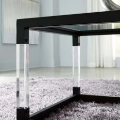 Ashley Furniture Tables Nallynx - Metallic Gray - Rectangular Cocktail Table