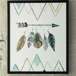 Ashley Furniture Adaley - Teal/white/gray - Wall Art Accessories 9 Ashley Furniture Adaley - Teal/white/gray - Wall Art Accessories