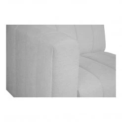 Moe's Home Collection Lyric Arm Chair Left Oatmeal