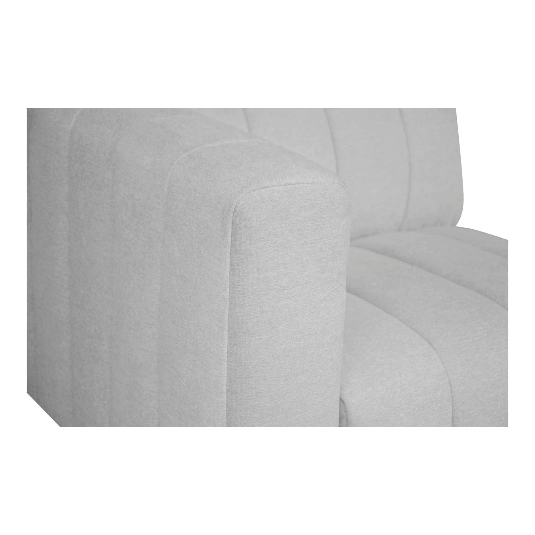 Moe's Home Collection Lyric Arm Chair Left Oatmeal 4 Moe's Home Collection Lyric Arm Chair Left Oatmeal