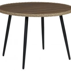 Ashley Furniture Tables Amaris - Brown/black - Round Dining Table