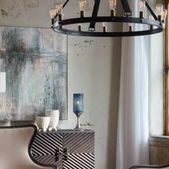 Accessories Uttermost Open Seas Hand Painted Canvas