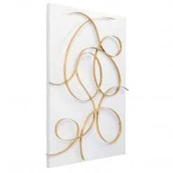 Accessories Uttermost Freehand Modern Metal Wall Panel