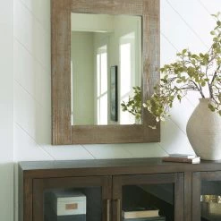 Ashley Furniture Waltleigh - Distressed Brown - Accent Mirror Accessories