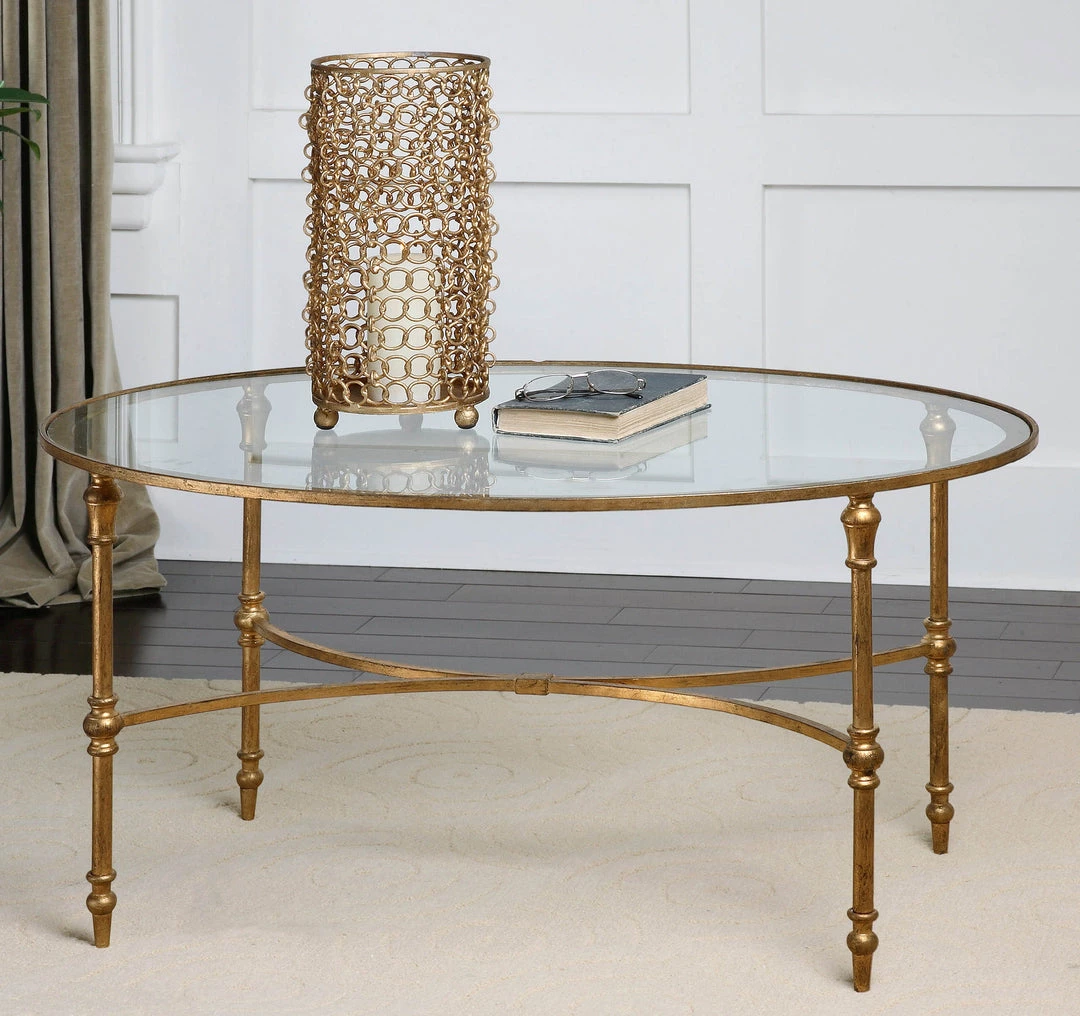 Uttermost Vitya Glass Coffee Table Tables 4 Uttermost Vitya Glass Coffee Table Tables