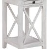 Ashley Furniture Adalane - White/gray - Accent Table Tables