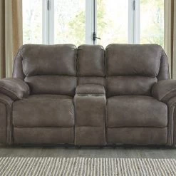 Ashley Furniture Reclining Furniture Trementon - Graphite - Dbl Rec Pwr Loveseat W/console 20 Ashley Furniture Reclining Furniture Trementon - Graphite - Dbl Rec Pwr Loveseat W/console