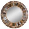 Mirrors Uttermost Jeremiah Round Wood Mirror