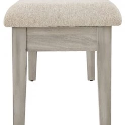 Signature Design By Ashley® Benches Parellen - Beige/gray - Upholstered Storage Bench