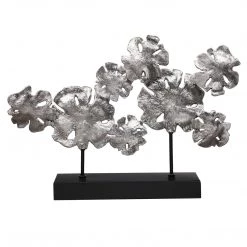 Table Decor Uttermost Contemporary Lotus Sculpture 14 Table Decor Uttermost Contemporary Lotus Sculpture