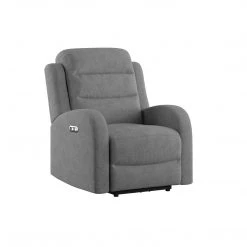 Emerald Home Power Recliner W / 1 Power Headrest - Grey