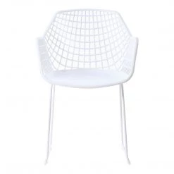 Moe's Home Collection Honolulu Chair White-m2 Chairs