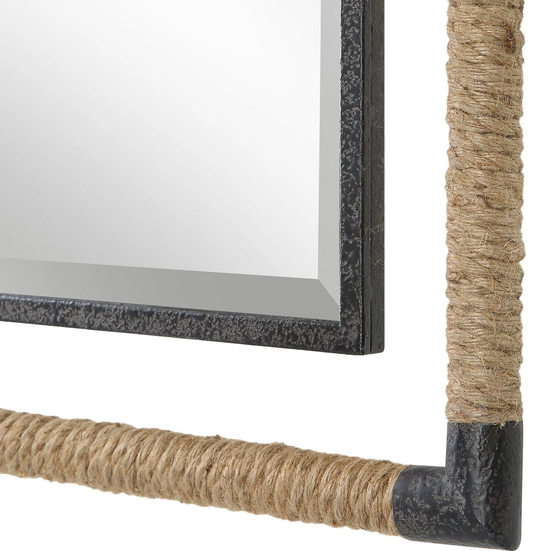 Uttermost Melville Iron & Rope Mirror Accessories 5 Uttermost Melville Iron & Rope Mirror Accessories