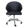 Moe's Home Collection Chairs Albus Swivel Office Chair Black