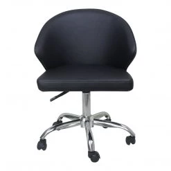Moe's Home Collection Chairs Albus Swivel Office Chair Black