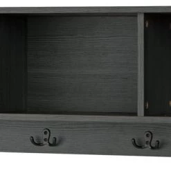 Ashley Furniture Mansi - Gray - Wall Shelf - 4-hooks