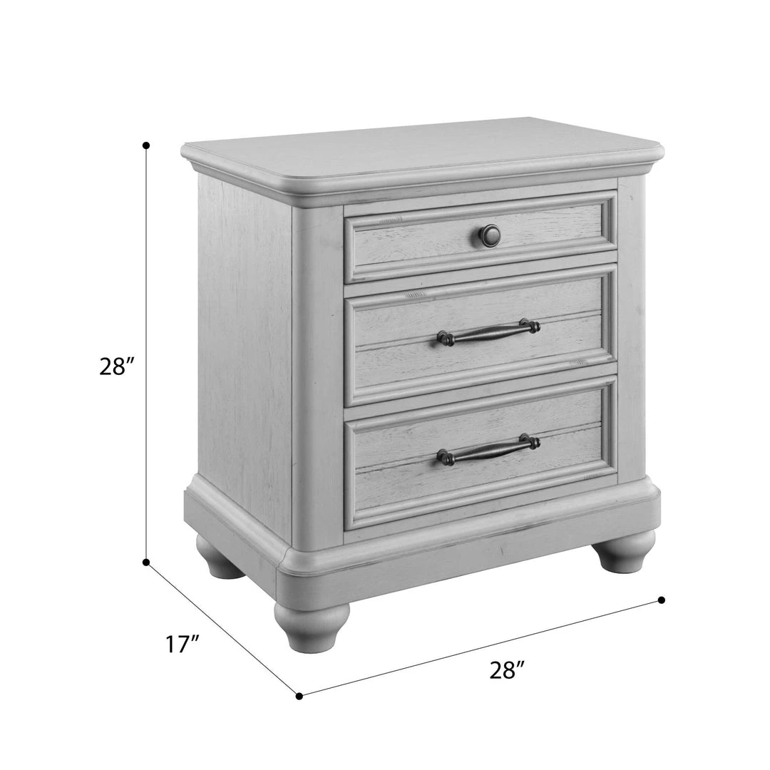 Emerald Home New Haven Nightstand W/USB 9 Emerald Home New Haven Nightstand W/USB