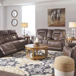Signature Design By Ashley® Wurstrow - Power Reclining Sofa & Loveseat Set Reclining Furniture