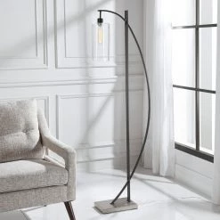 Accessories Uttermost Gateway Modern Floor Lamp