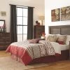 Signature Design By Ashley® Bedroom Sets Quinden - Dark Ultimate Best In Class Dresser, Mirror, Panel Headboard