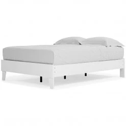 Ashley Furniture Piperton - White - Full Platform Bed Beds