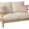 Ashley Furniture Clare - Beige - Loveseat W/cushion
