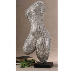 Table Decor Uttermost Hera Nickel Plated Sculpture