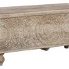 Ashley Furniture Fossil - Beige - Storage Bench