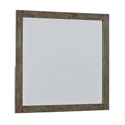 Signature Design By Ashley® Shamryn - Grayish Brown - 3 Pc. - Dresser, Mirror, King Panel Bed Bedroom Sets