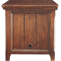 Ashley Furniture Woodboro - Dark Brown - Media End Table