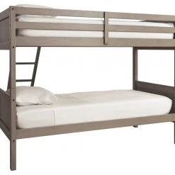 Ashley Furniture Lettner - Light Gray - Twin/twin Bunk Bed W/ladder Beds