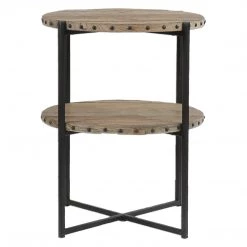 Uttermost Kamau Round Accent Table Tables