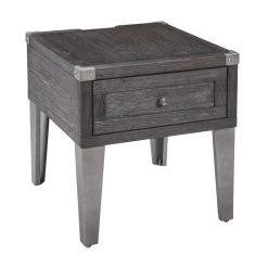 Ashley Furniture Tables Todoe - Gray Dark - Rectangular End Table 17 Ashley Furniture Tables Todoe - Gray Dark - Rectangular End Table