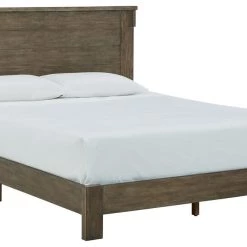 Ashley Furniture Shamryn - Grayish Brown - Queen Panel Bed Beds