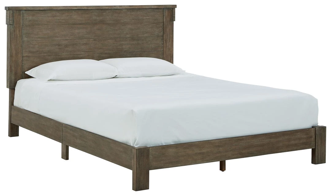 Ashley Furniture Beds Shamryn - Grayish Brown - King Panel Bed 3 Ashley Furniture Beds Shamryn - Grayish Brown - King Panel Bed