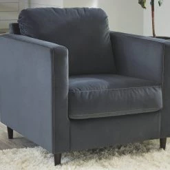 Signature Design By Ashley® Kennewick - Shadow - 2 Pc. - Chair With Ottoman Chair & Ottoman Sets
