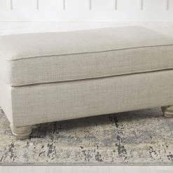 Ashley Furniture Traemore - Linen - Ottoman Ottomans