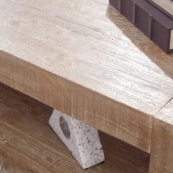 Ashley Furniture Tables Waltleigh - Distressed Brown - Rectangular Cocktail Table