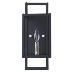 Uttermost Quadrangle 1 Light Black Sconce Accessories