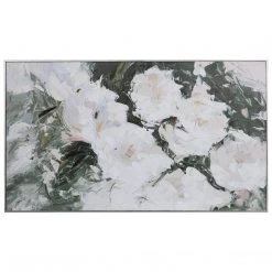 Uttermost Sweetbay Magnolias Hand Painted Art Accessories