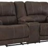Ashley Furniture Kitching - Java - Pwr Rec Loveseat/con/adj Hdrst