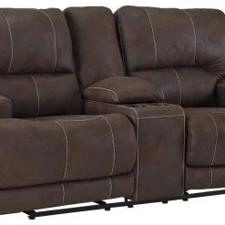 Ashley Furniture Kitching - Java - Pwr Rec Loveseat/con/adj Hdrst