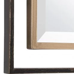 Accessories Uttermost Carrizo Gold & Bronze Rectangle Mirror 11 Accessories Uttermost Carrizo Gold & Bronze Rectangle Mirror
