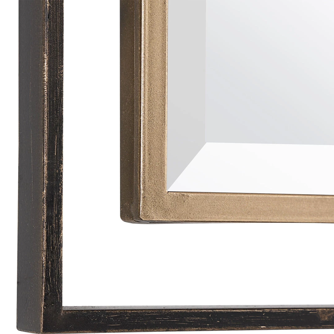 Accessories Uttermost Carrizo Gold & Bronze Rectangle Mirror 7 Accessories Uttermost Carrizo Gold & Bronze Rectangle Mirror