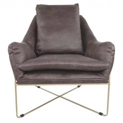 Ashley Furniture Crosshaven - Dark Gray - Accent Chair